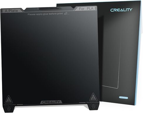 Creality K1C لوحة بناء بلوري PEI، منصة طباعة لوحة فولاذية زنبركية مرنة 235x235 مم لـ Ender 3 S1/ Pro، Ender 3 Neo، Ender 3 V2 Neo، Ender 5 S1، Ender 3 V3 SE، Ender KE K1C، K1 in Kuwait