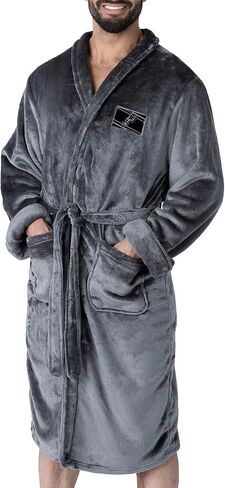 Northwest NBA Mens Transfer Patch Silk Touch Robe in Saudi Arabia