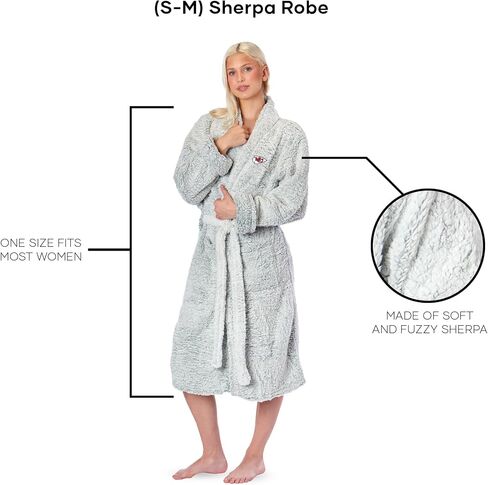Northwest NFL Women's Sherpa Bath Robe in Saudi Arabia