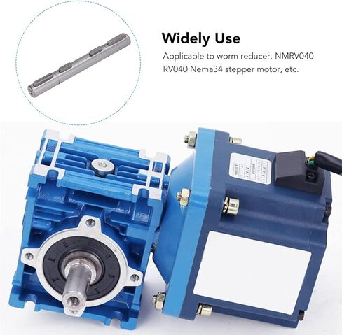 عمود إخراج مزدوج من سبائك الصلب، عمود إخراج مزدوج، قطر 18 مم، طول 164 مم، محرك متدرج منخفض الضوضاء، عمود إخراج مزدوج من سبائك الصلب in Kuwait