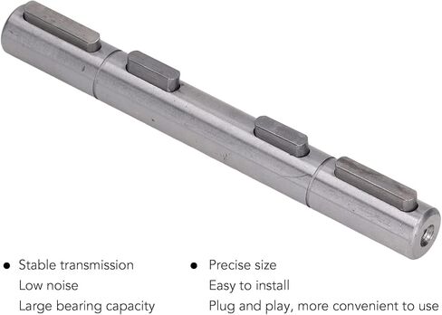 عمود إخراج مزدوج من سبائك الصلب، عمود إخراج مزدوج، قطر 18 مم، طول 164 مم، محرك متدرج منخفض الضوضاء، عمود إخراج مزدوج من سبائك الصلب in Kuwait