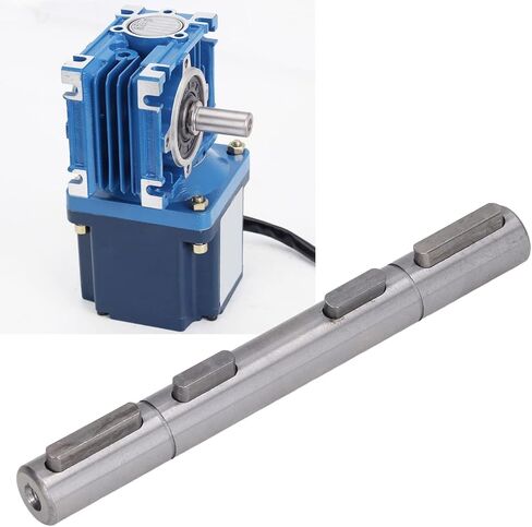 عمود إخراج مزدوج من سبائك الصلب، عمود إخراج مزدوج، قطر 18 مم، طول 164 مم، محرك متدرج منخفض الضوضاء، عمود إخراج مزدوج من سبائك الصلب in Kuwait