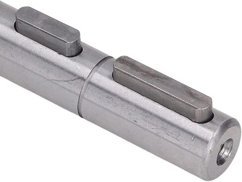 عمود إخراج مزدوج من سبائك الصلب، عمود إخراج مزدوج، قطر 18 مم، طول 164 مم، محرك متدرج منخفض الضوضاء، عمود إخراج مزدوج من سبائك الصلب in Kuwait