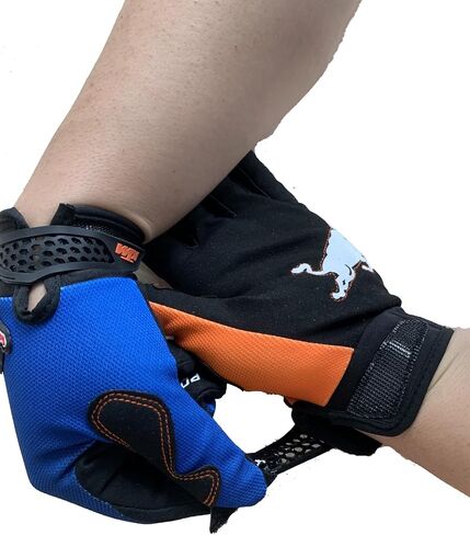 Bull Non-Slip MTB Motorcycle Biking Cycling Gloves Full Finger Off-Road Racing Gloves for Men Women & Mountaineering in Kuwait