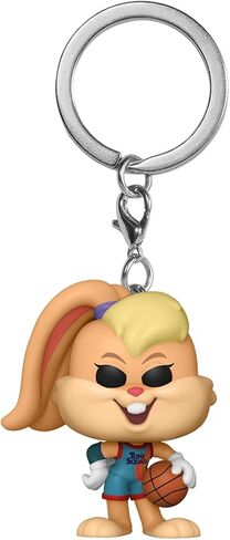 أفلام سلسلة مفاتيح Funko POP: Space Jam، A New Legacy - Lola Bunny، متعددة الألوان، 2 بوصة (56238) in Saudi Arabia