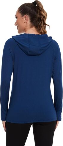 Femdouce 3 Pack Upf 50+ Sun Protection Hoodie For Women Athletic Long Sleeve Hoodie Shirt Lightweight With Thumb Hole in Saudi Arabia
