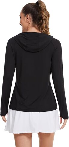 Femdouce 3 Pack Upf 50+ Sun Protection Hoodie For Women Athletic Long Sleeve Hoodie Shirt Lightweight With Thumb Hole in Saudi Arabia