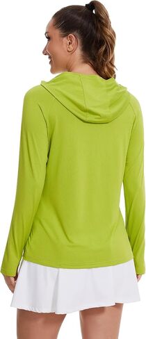 Femdouce 3 Pack Upf 50+ Sun Protection Hoodie For Women Athletic Long Sleeve Hoodie Shirt Lightweight With Thumb Hole in Saudi Arabia