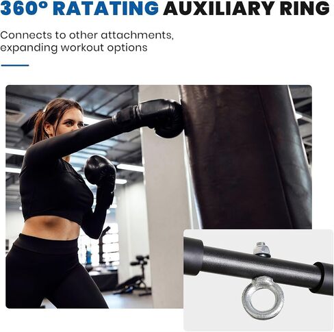 LIONSCOOL Pull Up Bar for Doorway with Pulley System, 300 LB Capacity, Multi-Grip Doorway Pull Up Bar for Home Gym for Upper Body Training in Saudi Arabia