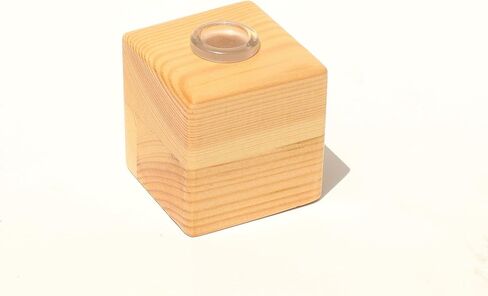 Premium Slide Holder - Handmade Bowl Display Stand - 18mm 14mm 10mm (14mm, Pine) in Saudi Arabia