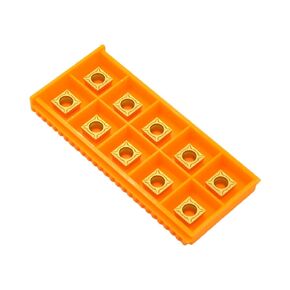 SCMT431 Scmt120404 Carbide Inserts CVD Coated for Semi-Finish Turning Steel Lathe Tool, 10 PCS