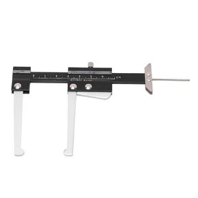 Vernier Caliper, Brake Disc Measuring Tool, 0.1mm Accuracy 0?60mm Disc Brake Rotor Caliper Gauge Micrometer, Metric Brake Disc Depth Measuring
