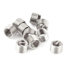 Uxcell M5 x 0.8mm x 2D V-Coil سلك Helicoil موضوع إصلاح إدراجات 10 قطع
