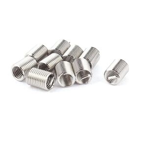 uxcell M5 x 0.8mm x 2D V-Coil Wire Helicoil Thread Repair Inserts 10Pcs