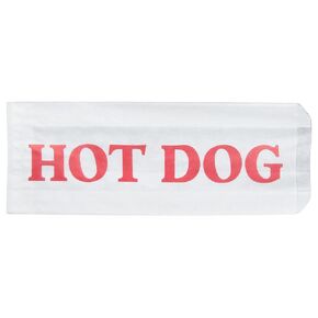 Hot Dog Wrapper Sleeves Eco-Friendly Paper for Parties Carnivals BBQ (100)