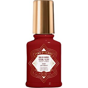 Poo-Pouri Before-You-Go Holiday Toilet Spray, Berry and Bright, 2 Fl Oz - Cranberry, Cinnamon and Balsam Fir