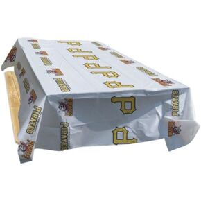 Rico Industries MLB Pittsburgh Pirates Vinyl Table Cover, One Size, Team Colors