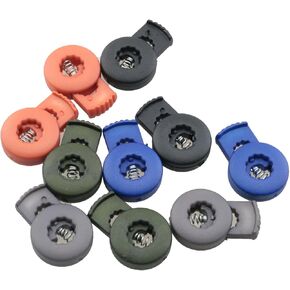 10PCS 2 Packs in 5 Colors Glove Locks Baseball Glove Lace Locks Lace Locks for Baseball Glove Real Cowhide Baseball Replacement Leather Thumb