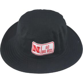 ZHATS Standard NCAA Officially Licensed Bucket Hat Patch Black Defer, Large-X-Large