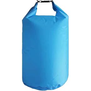 CMCOOPLX 10L/20L/40L/70Lحقيبة جافة مقاومة للماء، أكياس تخزين أكياس الزورق خفيفة الوزن، أكياس جافة حقائب مقاومة للماء للتجديف بالكاياك وركوب القوارب والمشي لمسافات طويلة والتخييم والسفر وصيد الأسماك والسباحة البحرية (أسود، 70 لتر)