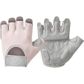 Workout Gloves for Women & Men, Anti-slip Fingerless Gloves for Weightlifting, Mens Workout Gloves Gym Gloves Fitness Gloves