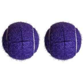 2 Pack Precut Tennis Balls for Walkers, Heavy Duty Long Lasting Felt Pads for Furniture Legs and Floor Protection