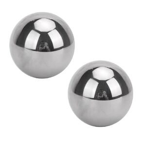 2Pcs 2" inch Bearing Balls Diameter Hardened Chrome Solid Steel Ball 50.8mm Assorted Loose Bicycle Bearing Balls
