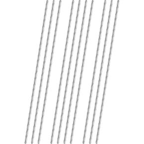 2mm X 200mm 304 Stainless Steel Round Rods 10 PCS Metal Rods for Crafts Solid Shaft Iron Rod Smooth Stainless Steel Bar Lathe Bar Stock for DIY Craft Model Plane Model Ship Model Car in Saudi Arabia