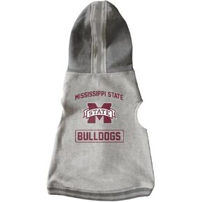 NCAA Mississippi State Bulldogs LittlearthNCAA Pet Hooded Crewneck Type