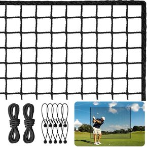 شبكات جولف من النايلون، شبكة ممارسة الجولف في الهواء الطلق في الأماكن المغلقة مع عدة تعليق سلكية للقيادة في الفناء الخلفي، شبكة جولف لممارسة شبكة حاجز، شبكة رياضية بطول 10 أقدام لضرب الجولف والبيسبول والهوكي وكرة القدم in Kuwait