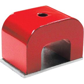 MASTER MAGNETICS #07271 4OZ RED Horsesh Magnet