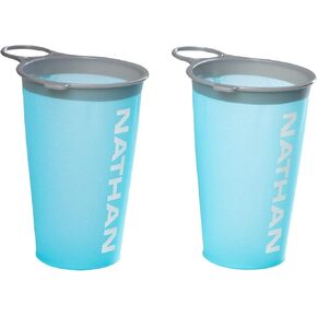 Nathan Reuseable Race Day Cup (2 Pack) Blue Me Away/White