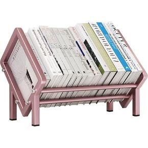 Vinyl record storage, metals magazine holder, record holder for Desktop and Home Office, Quick Assembly album storage for vinyl records black