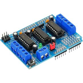 L293D Motor Driver - Stepper Motor Driver Shield Expansion Board Fit for Arduino/Duemilanove/Raspberry Pi/Computer 2PCS