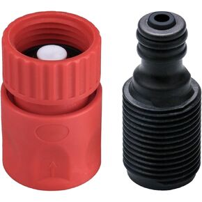 Outboard Motor Quick Connect Flush Kit，Compatible with Mercury, Mariner, Yamaha and Suzuki Outboard Engines Red