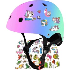Kids Bike Helmet,Toddler Skateboard Helmets for Ages 3-5-8-14 Years Boys Girls fit Skates,Skateboarding,Skating Scooter Adjustable Bike Helme