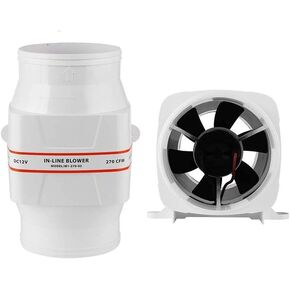 Air Blower Fan, Marine Bilge Air Blower Fan, 24V-6Blade