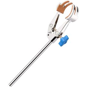 stonylab 4 Prong Adjust Swivel Clamp, Sturdy 4 Prong Multipurpose Lab Clamp Extension Clamp with 100 mm Max Opening Lab Accessory
