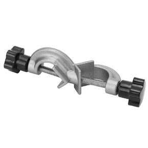 Cross Clamp Holder Stainless Steel Laboratory Stand Bosshead Clamp for Home Research Institute Use Clamping Length 6 to 20mm