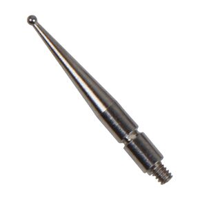Contact Points for Dial Test Indicator, Thread M1.6, Tungsten Carbide Ball Tip 1mm Diameter, 20.9 mm Long 103013
