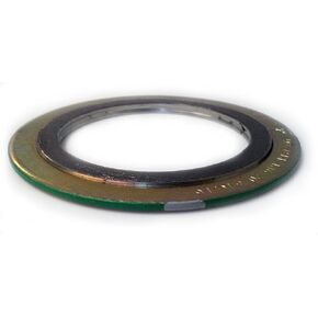 Sterling Seal and Supply , Inc. API 601 90002316GR150 Spiral Wound Gasket, 2" Pipe, Class 150 Flanges, 316SS Windings, Flexible Graphite for Applications with Thermal Cycling and Pressure Variations