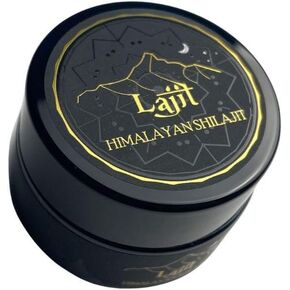 Lajit Gold Grade Himalayan Shilajit Resin - Sourced by Sherpas at 18k Feet - 20 Gram (Purified Gold Grade Resin)