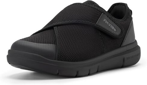 FitVille Diabetic Shoes for Men Extra Wide Width Adjustable Closure Walking Shoes Swollen Feet Shoes for Neuropathy Pain Relief - EasyTop V5 in Kuwait