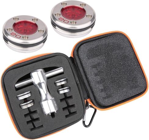 مجموعة أوزان الجولف OGECLF 4 قطع/مجموعة من Red Lucky Clover Golf لـ Titleist Scotty Cameron Newport، Phantom، Futura، GoLo، California Putters 5g 10g 15g 20g 25g 30g 35g 40g 45g للخيار in Saudi Arabia