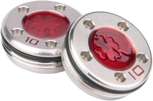 مجموعة أوزان الجولف OGECLF 4 قطع/مجموعة من Red Lucky Clover Golf لـ Titleist Scotty Cameron Newport، Phantom، Futura، GoLo، California Putters 5g 10g 15g 20g 25g 30g 35g 40g 45g للخيار in Saudi Arabia