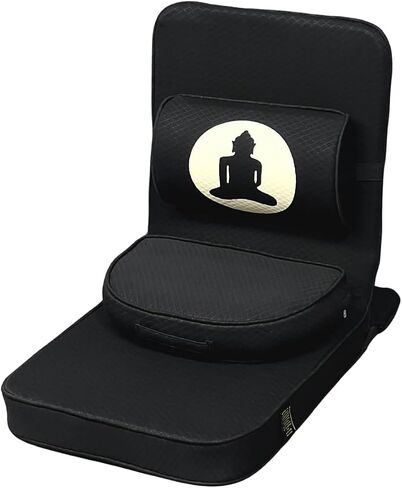 Friends Of Meditation ® Relaxing Buddha Meditation Chair with Extra Rectangular Back Support in Saudi Arabia