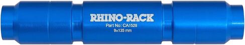 محول متعدد المحاور Rhino Rack USA RBCA030 يحول حامل حامل شوكة وحيد القرن للعمل مع معايير المحاور المتعددة، أسود/أزرق in Kuwait
