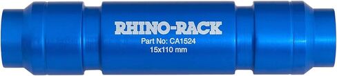 محول متعدد المحاور Rhino Rack USA RBCA030 يحول حامل حامل شوكة وحيد القرن للعمل مع معايير المحاور المتعددة، أسود/أزرق in Kuwait