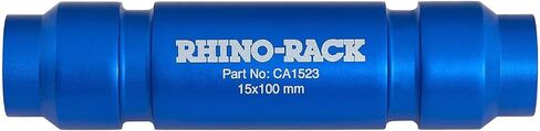 محول متعدد المحاور Rhino Rack USA RBCA030 يحول حامل حامل شوكة وحيد القرن للعمل مع معايير المحاور المتعددة، أسود/أزرق in Kuwait