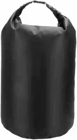 CMCOOPLX 10L/20L/40L/70Lحقيبة جافة مقاومة للماء، أكياس تخزين أكياس الزورق خفيفة الوزن، أكياس جافة حقائب مقاومة للماء للتجديف بالكاياك وركوب القوارب والمشي لمسافات طويلة والتخييم والسفر وصيد الأسماك والسباحة البحرية (أسود، 70 لتر) in Saudi Arabia